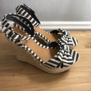 Sailor Stripe Wedges
